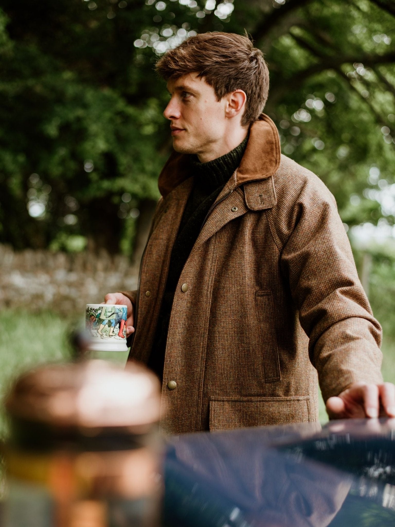 Tweed Field Coat