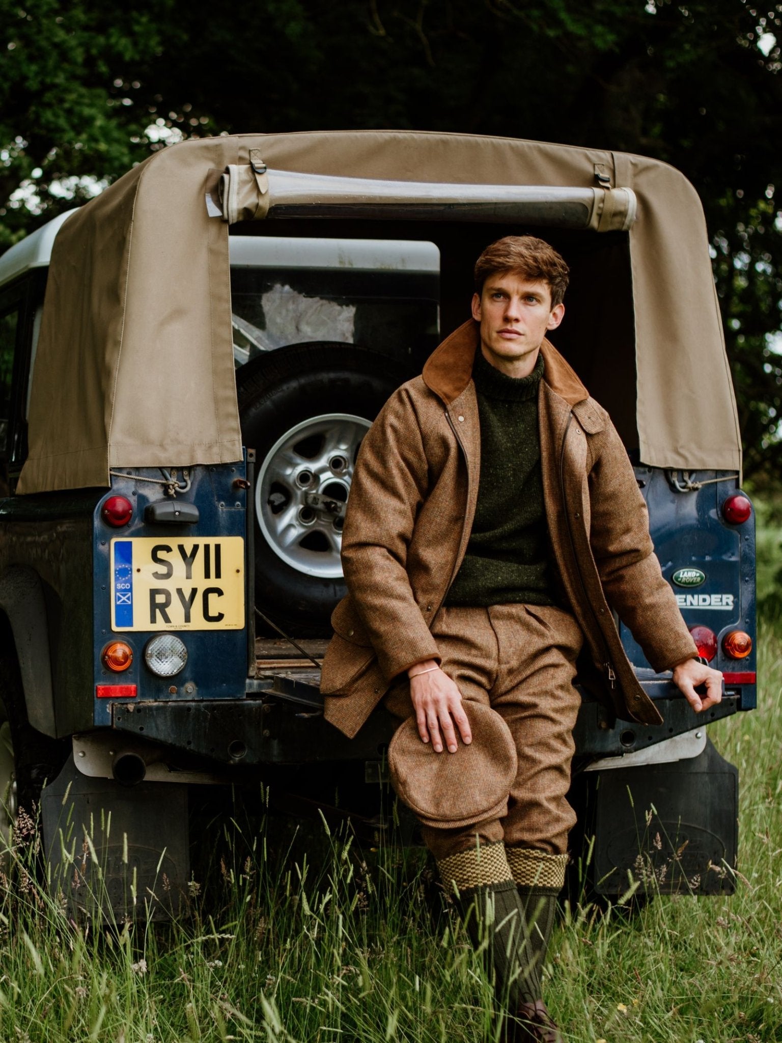Tweed Field Coat
