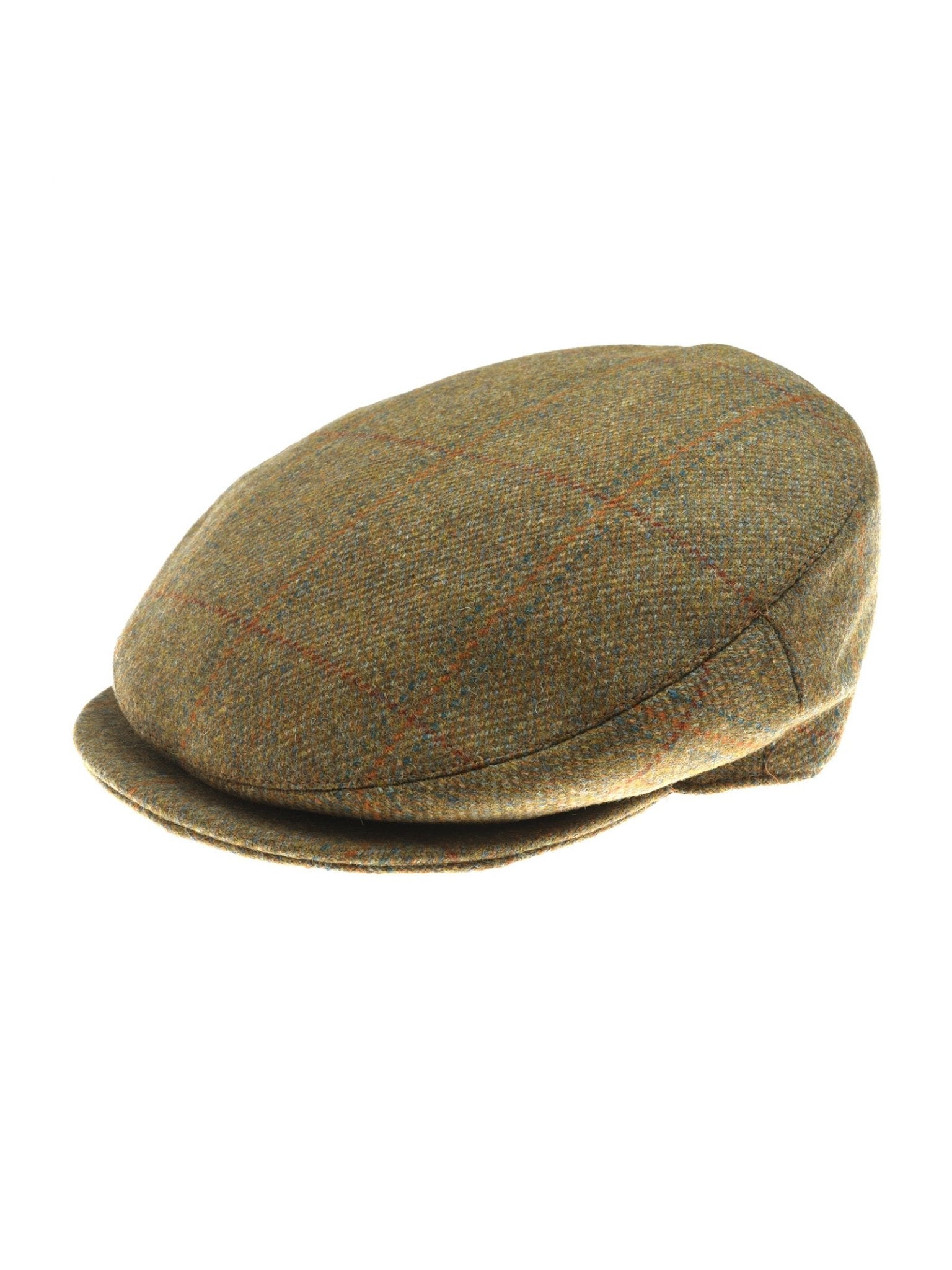The Unisex Beauly Cap by Campbell's of Beauly in color FH300 features a curved brim and subtle plaid, displayed on a white background.
