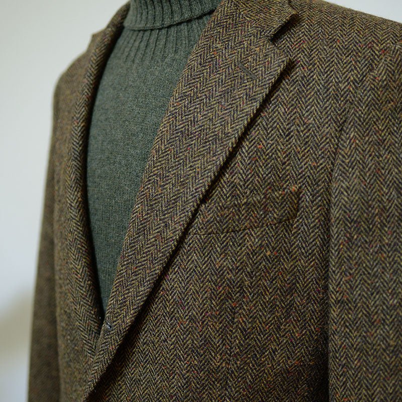 Brown Donegal House Jacket