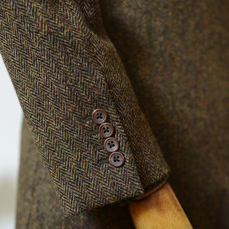 Brown Donegal House Jacket
