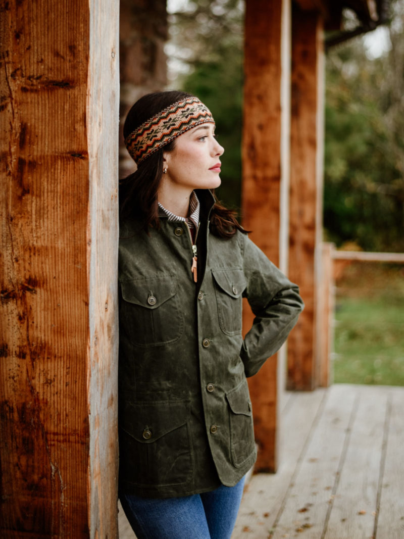 Auld Stock Alligator Waxed Jacket