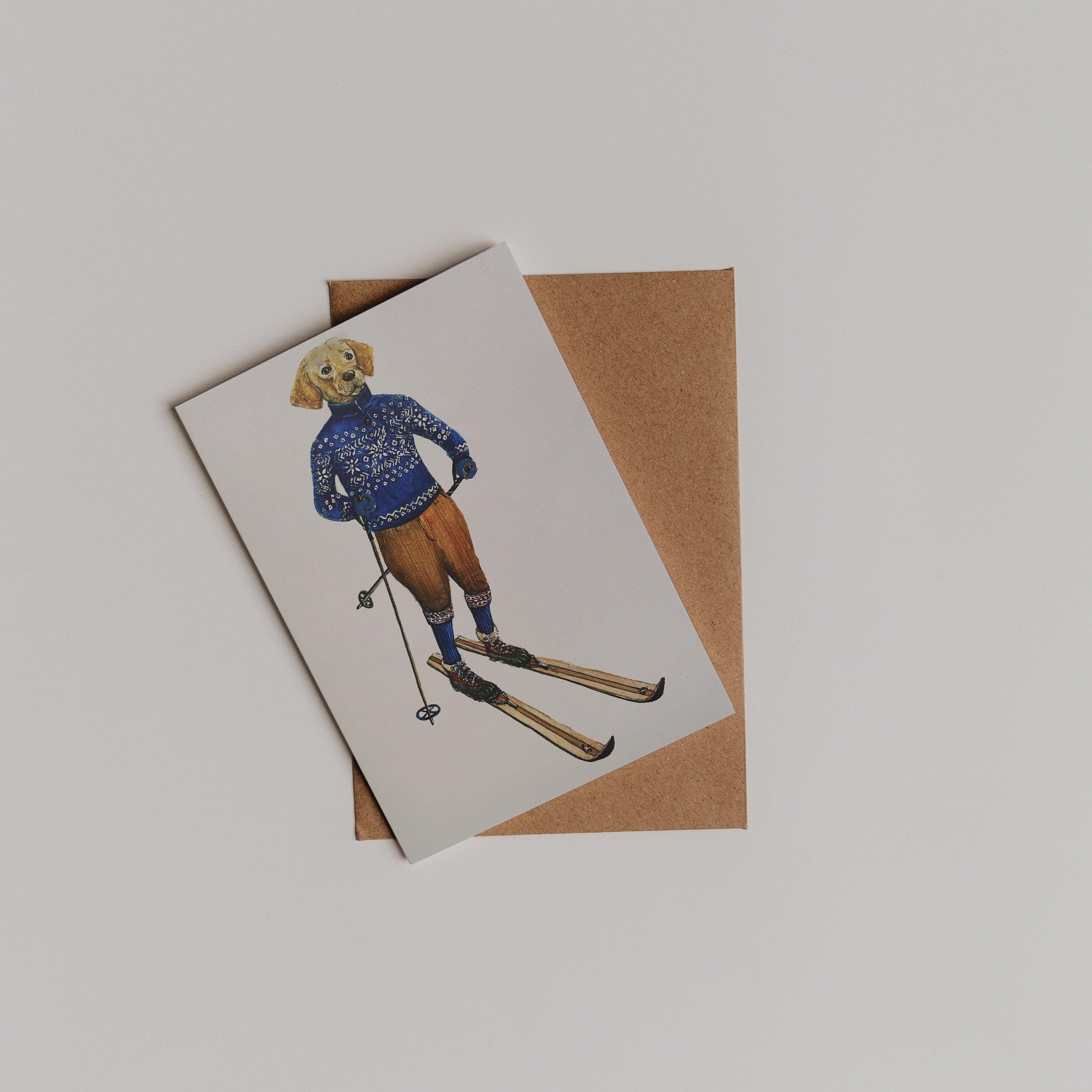 Alpine Highlander Greeting Card