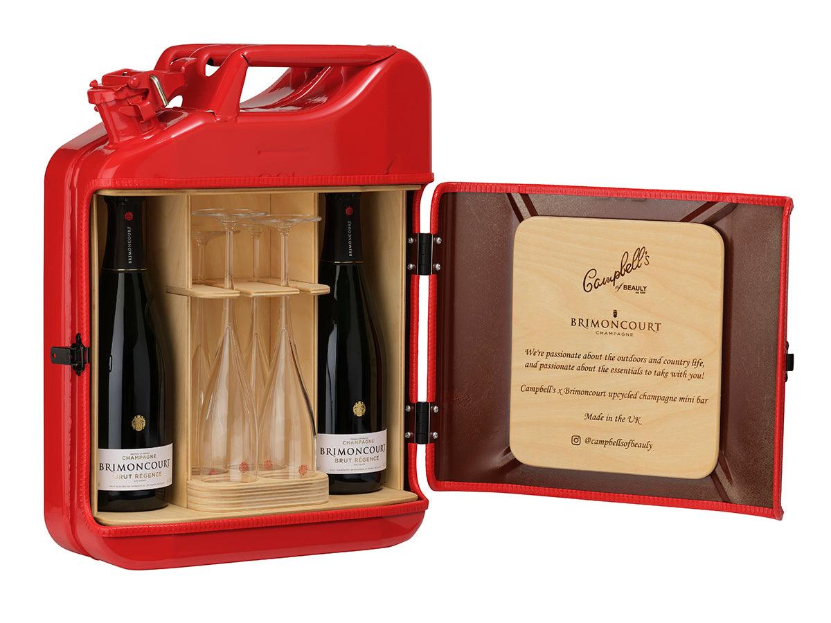 Brimoncourt Champagne Upcycled Mini Bar