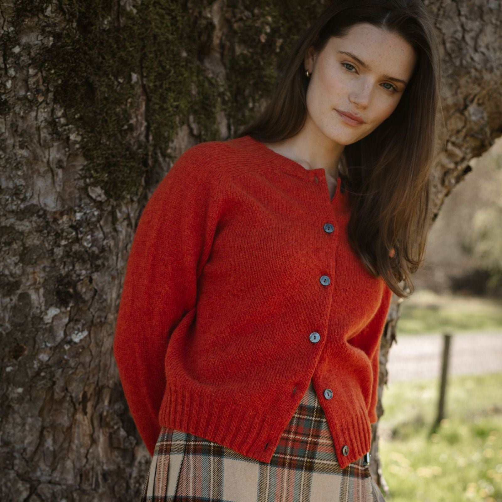 トップス SHETLAND WOOL CASHMERE KNIT CARDIGAN Brushed Shetland Fairisle Cardigan | Campbell's of Beauly