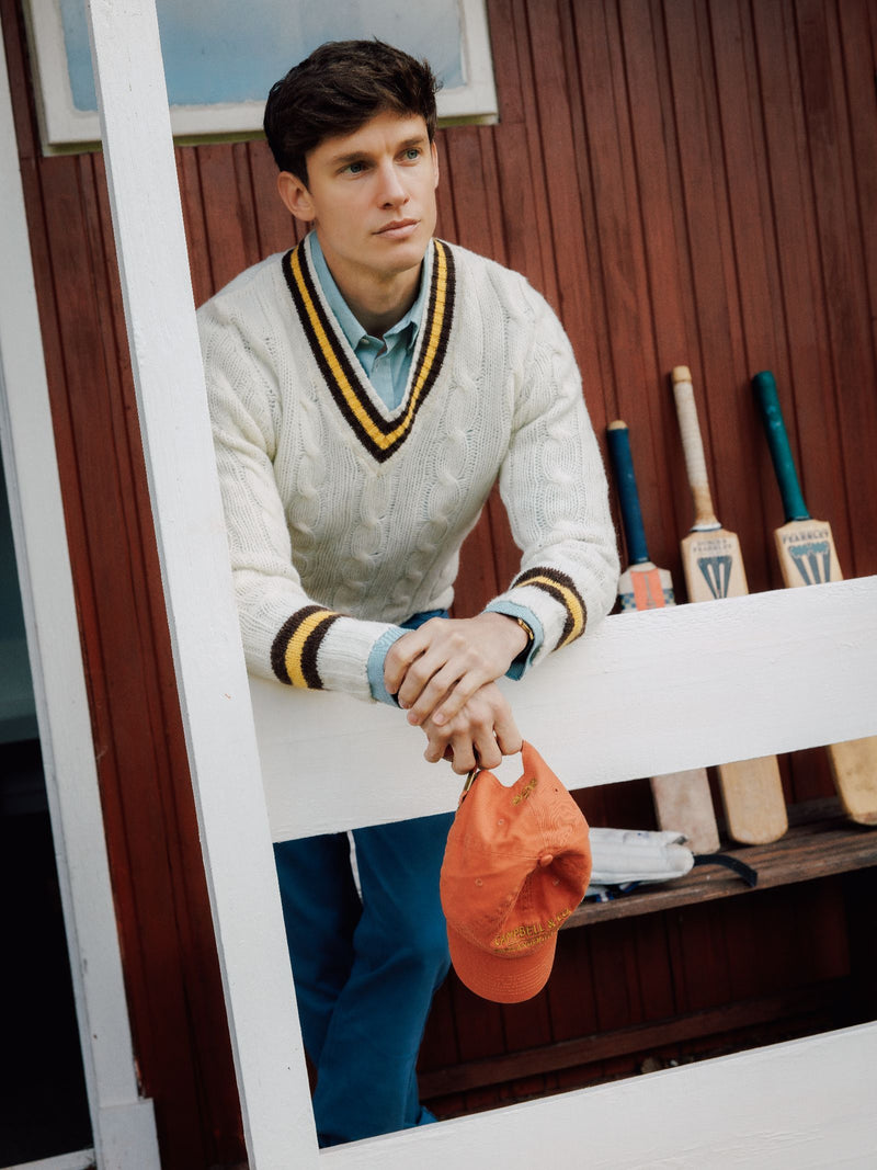 Auld Stock Shetland Cricket Sweater