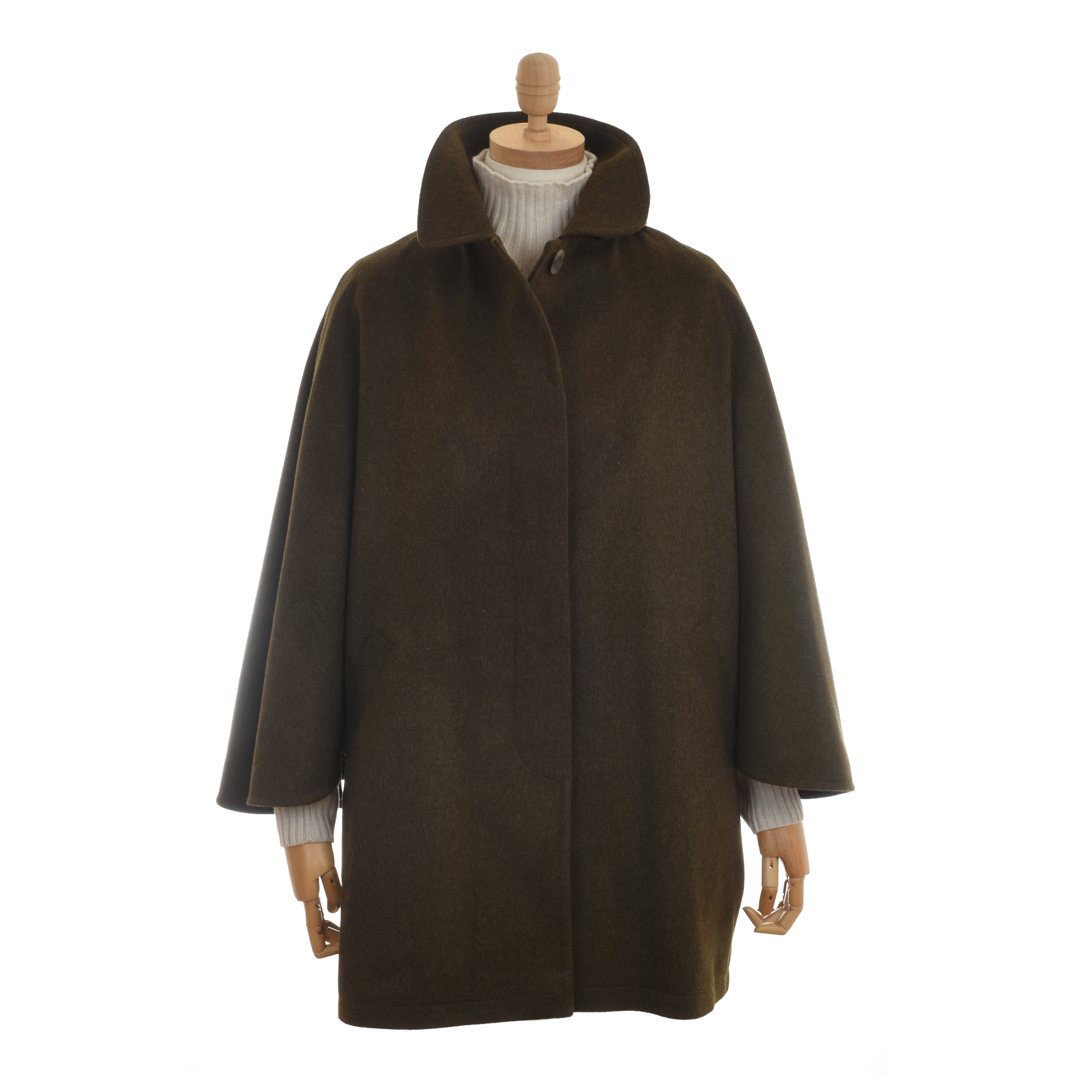 Loden Green Cape