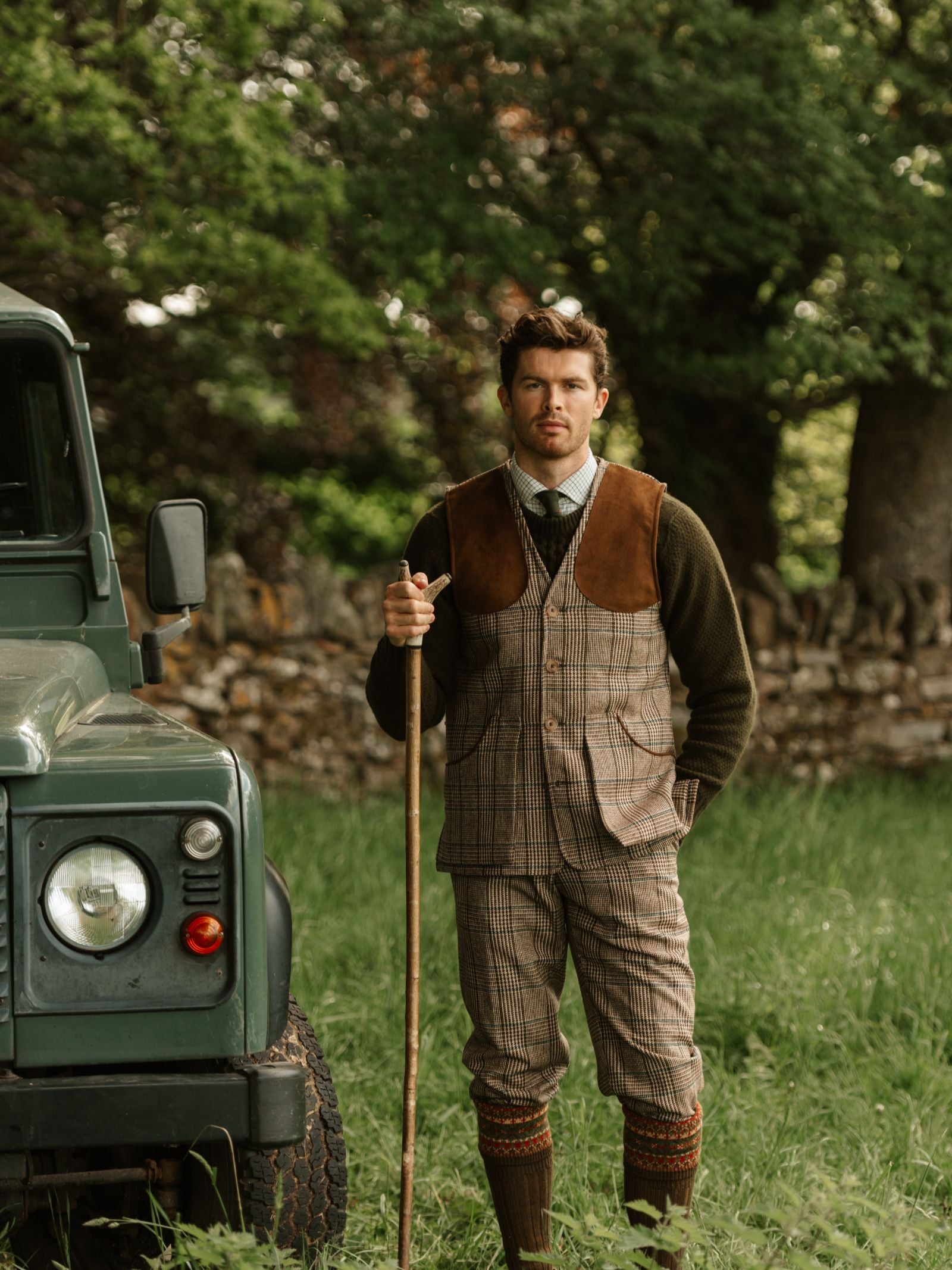 Tweed Shooting Waistcoat | Campbell's of Beauly