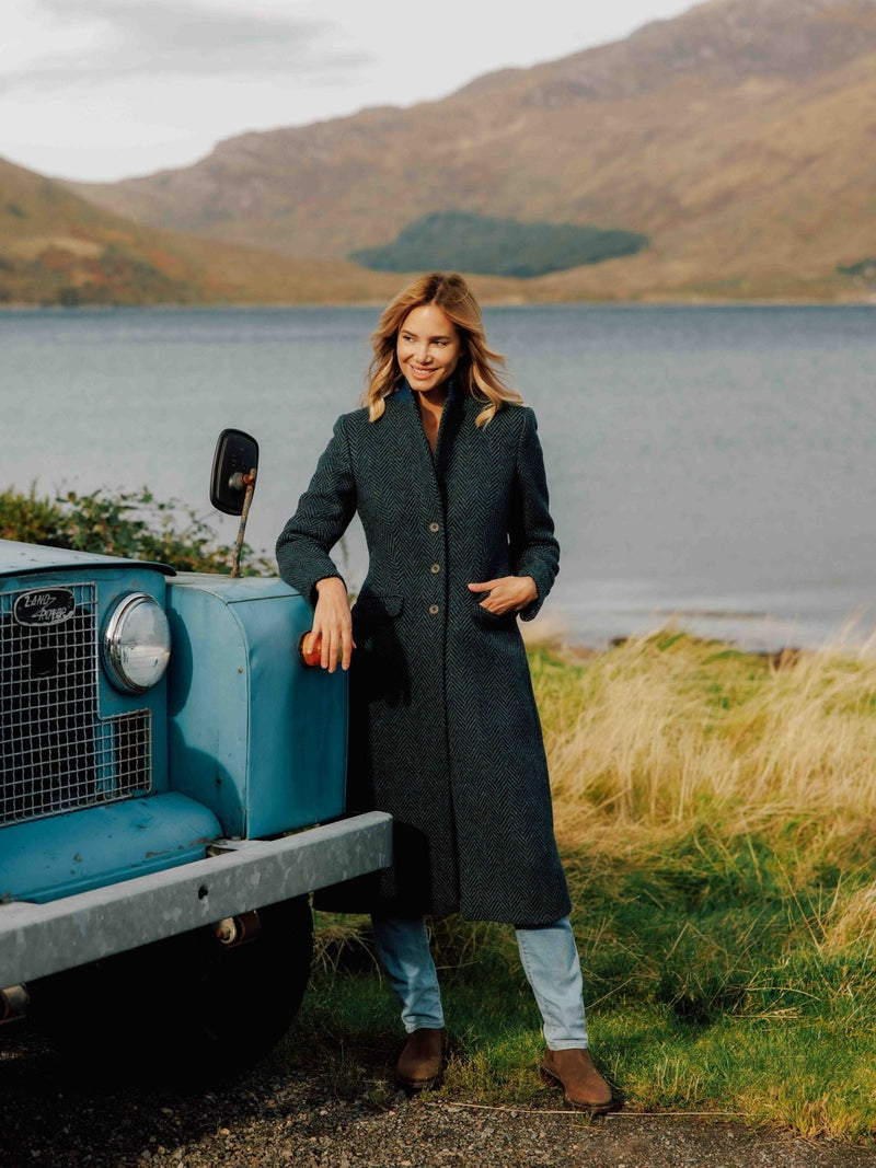 Donegal Herringbone Coat