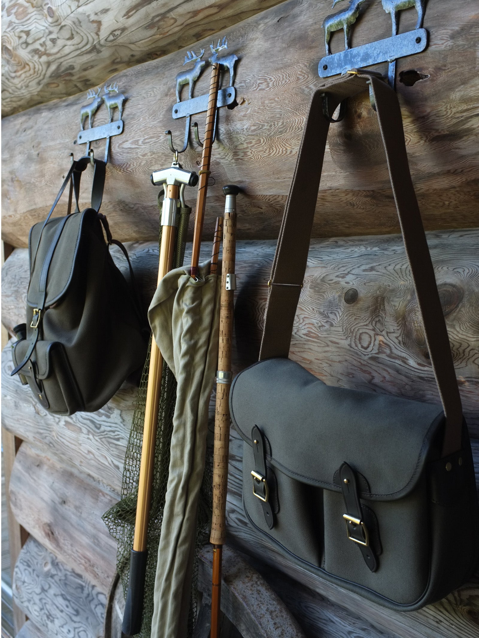 Green Canvas Carryall