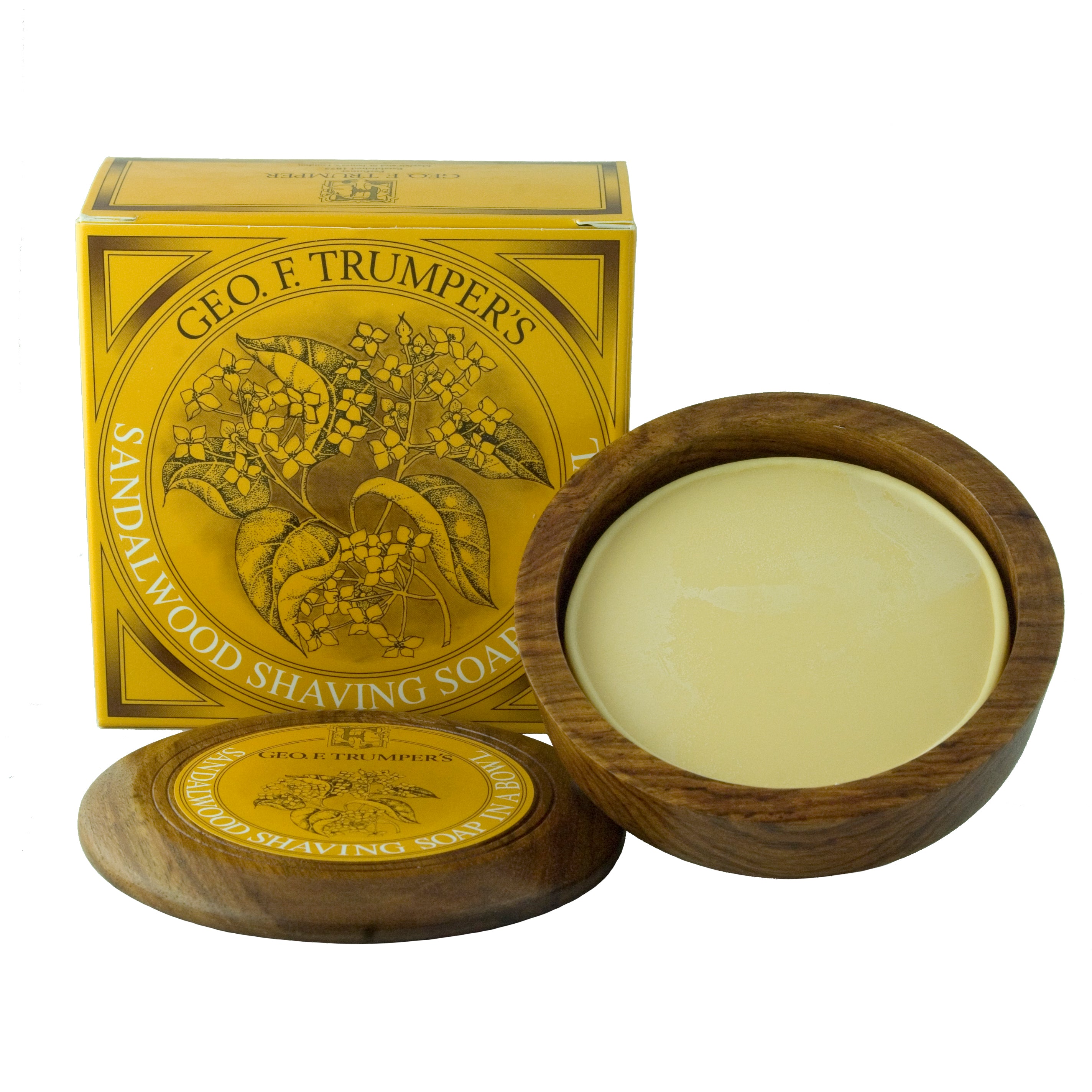 Wood Bowl Shaving Cream