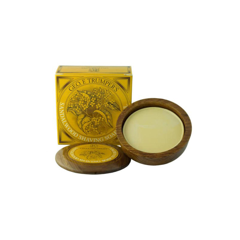 Wood Bowl Shaving Cream