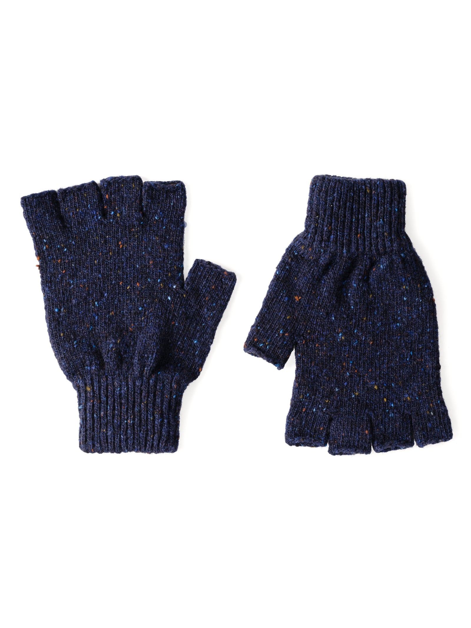 Donegal Lambswool Half-Finger Gloves
