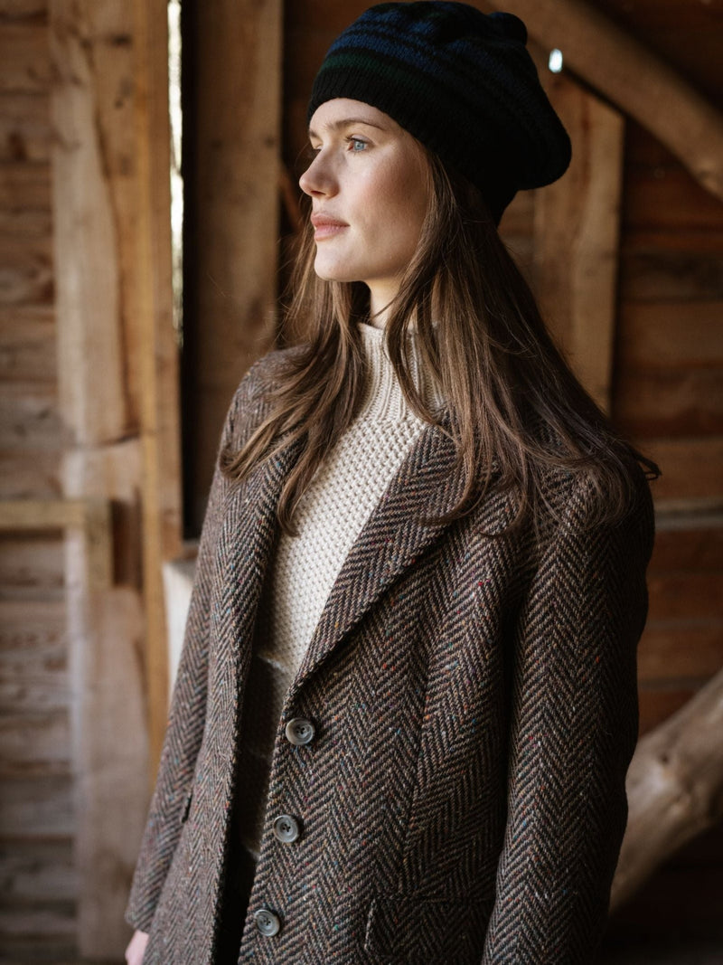 Lambswool Tartan Beret