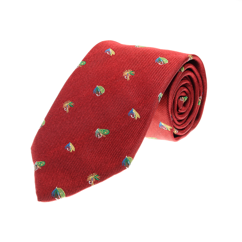 Fishing Fly Tie, Red
