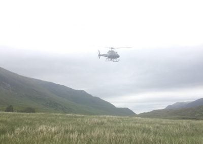 pdg helicopter on standby