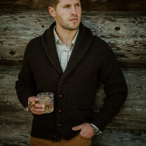 Shawl Collar Cardigan - Campbell's of Beauly