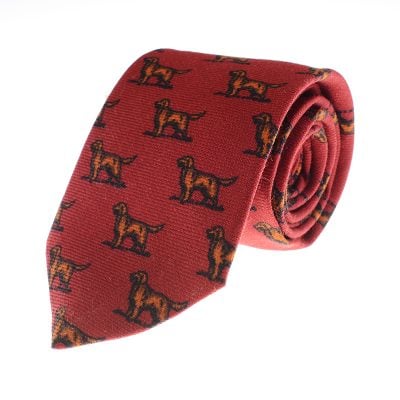 setter-dog-tie-w44428-red