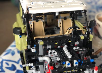 technic landrover assembly