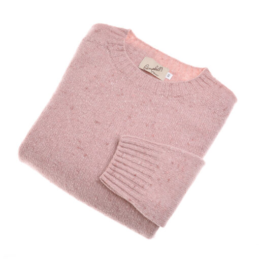 Merino & Cashmere Crew Neck Jumper - Campbell's of Beauly