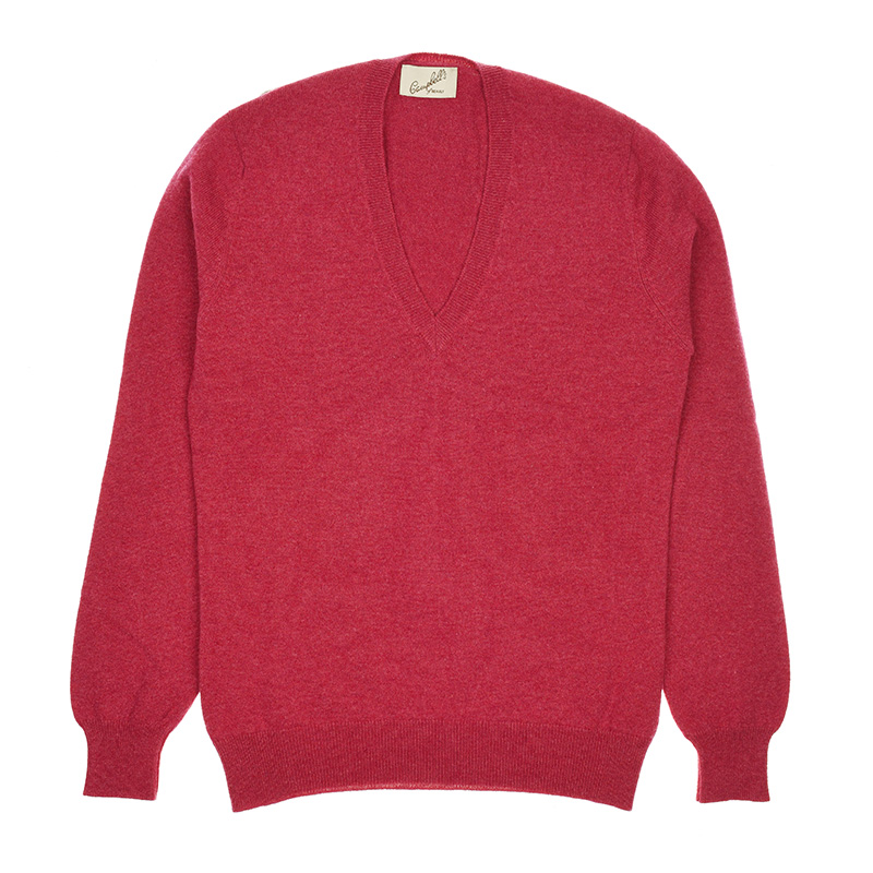 Cashmere Vee Neck Jumper Ladies - Campbell's of Beauly
